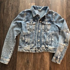 Free people denim jacket!